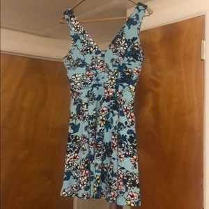 Blue Floral Dress
